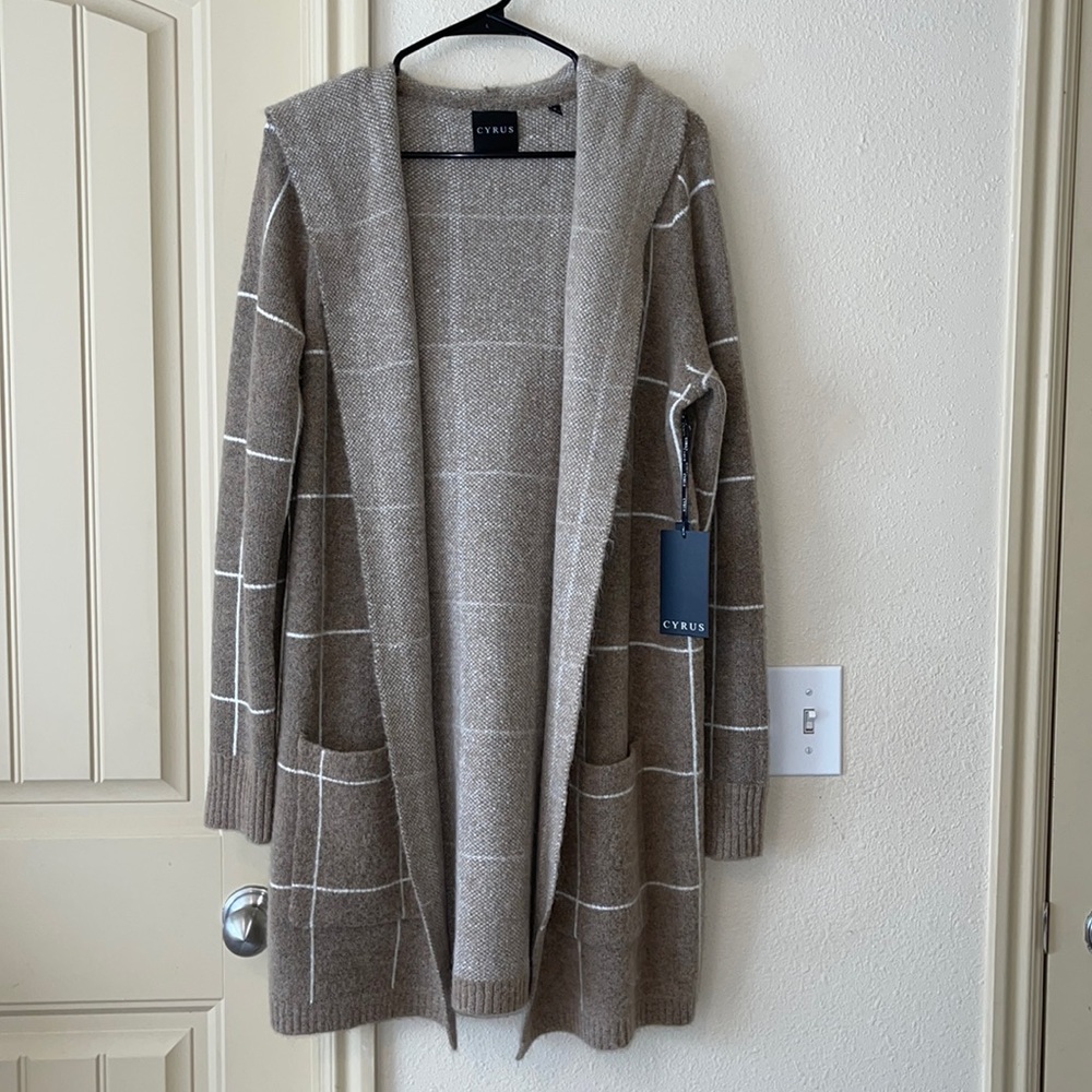 Long women’s cardigan sweater